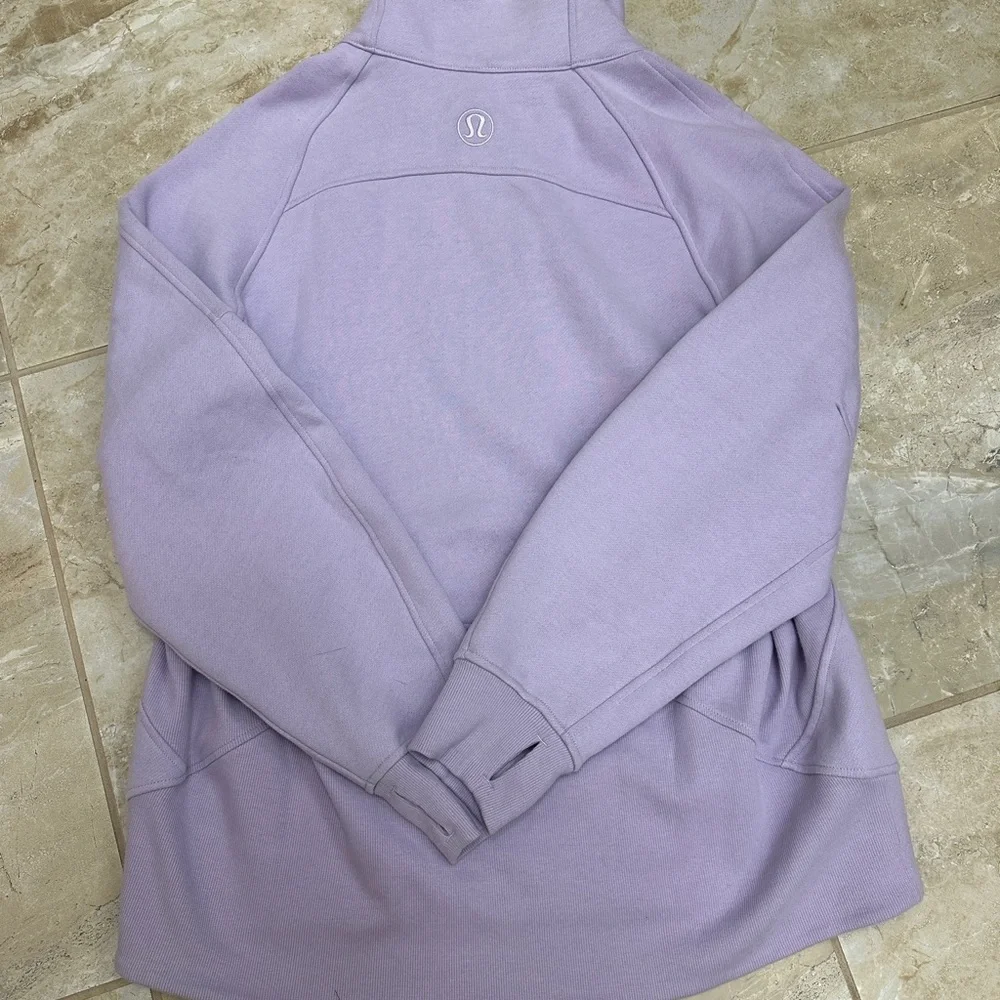 Lululemon Scuba Oversized Half Zip Long Funnel Neck - Picture 3 of 5